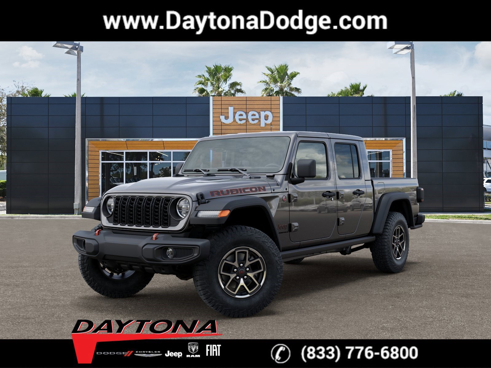 New 2026 Granite Crystal Metallic Clearcoat Jeep Rubicon image 1