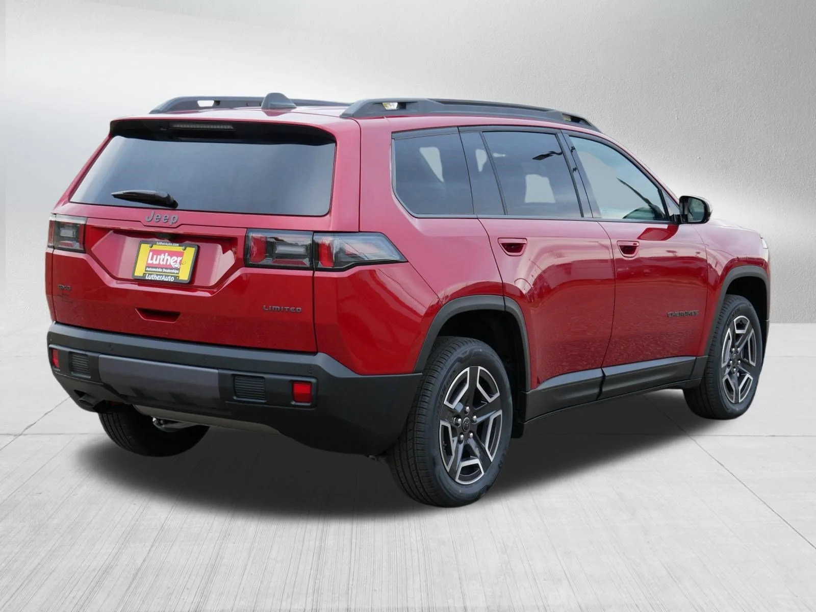 New 2026 Red Hot Pearl-Coat Exterior Paint Jeep Limited image 2