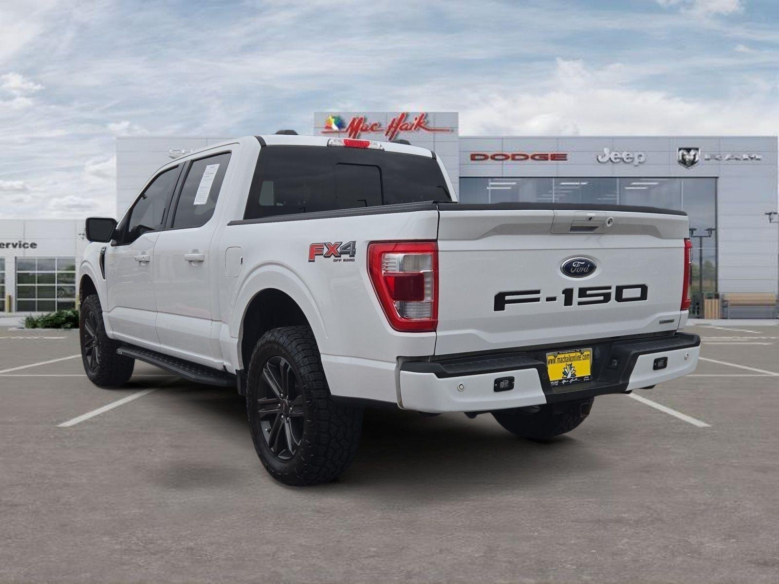 Used 2022 Oxford White Ford LARIAT image 3