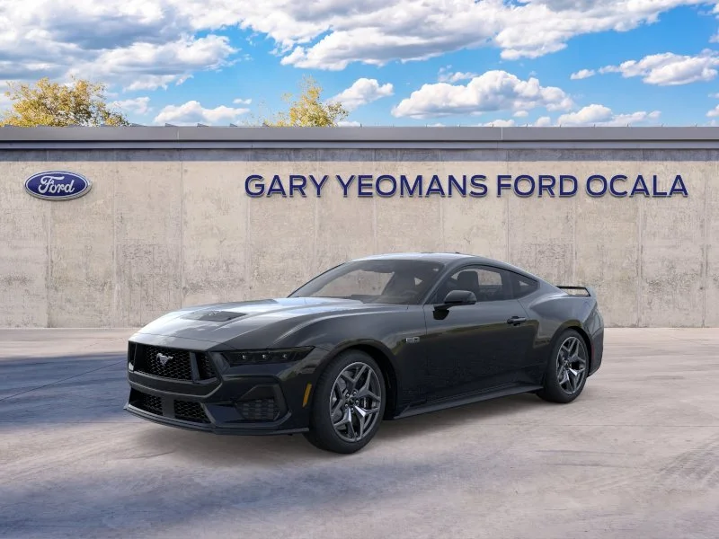 New 2026 Shadow Black Ford GT Premium Fastback image 1