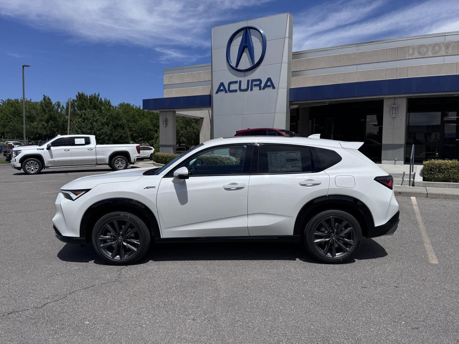 New 2026 Platinum White Pearl Acura w/A-SPEC image 2