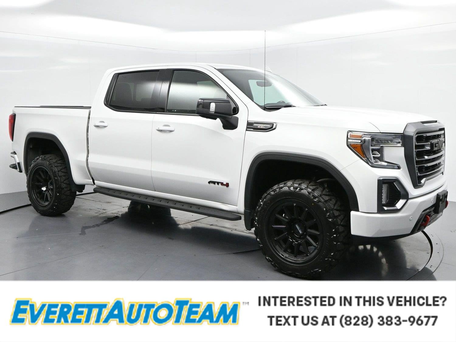 Used 2021 Summit White GMC AT4 image 1