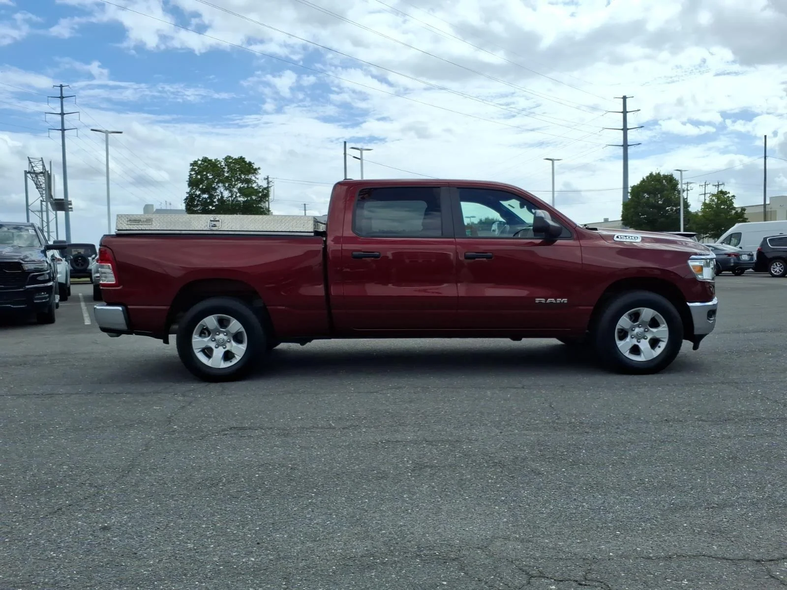 Used 2024 Delmonico Red Pearlcoat Ram Big Horn image 10