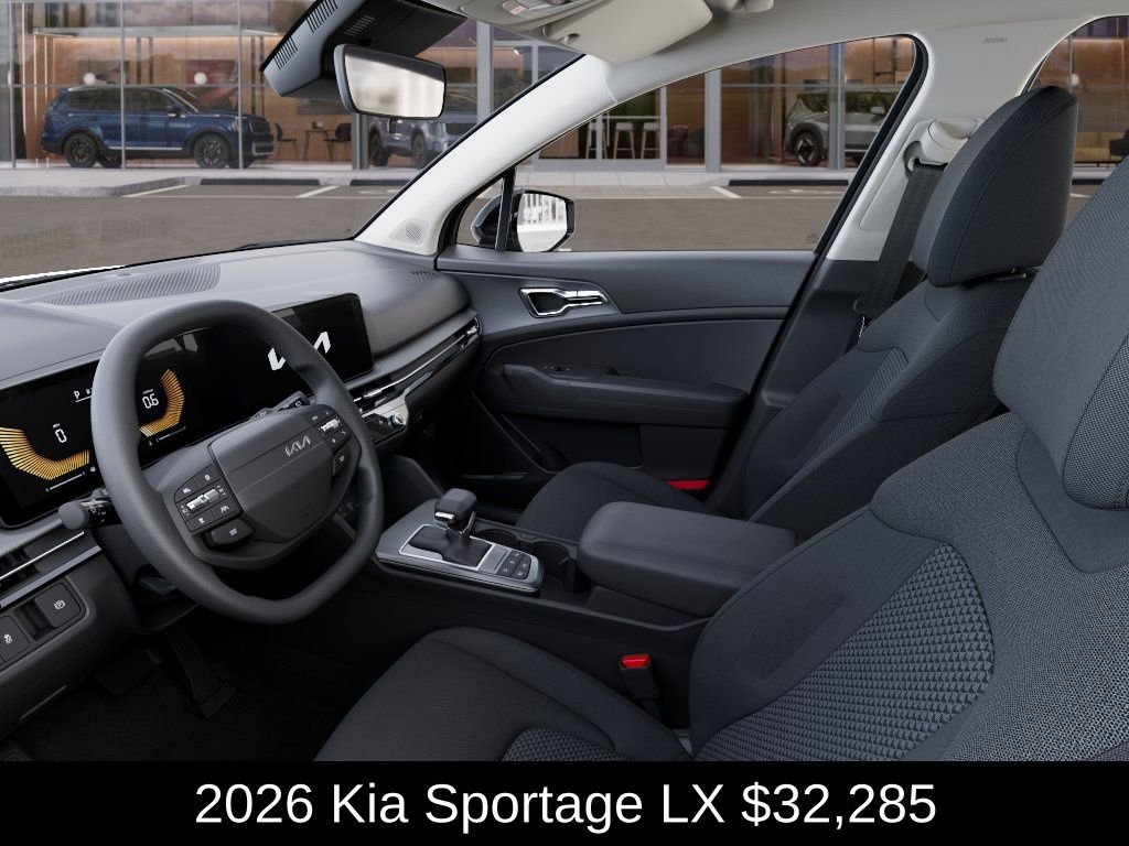 New 2026 Ebony Black Kia LX image 17