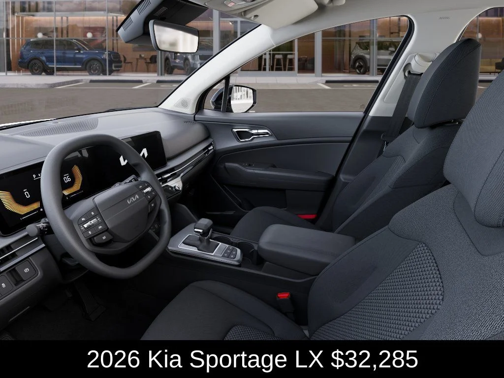 New 2026 Ebony Black Kia LX image 17