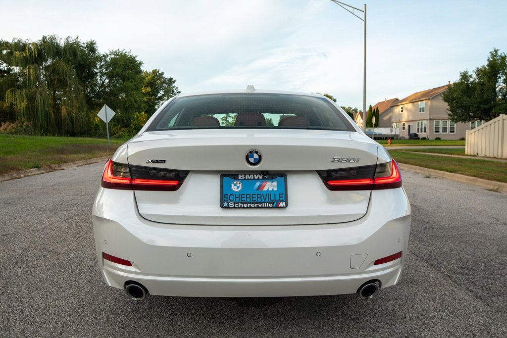 Certified Used 2023 Mineral White Metallic BMW 330i xDrive image 9