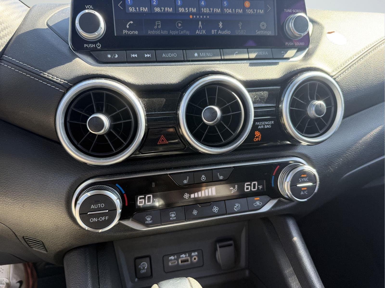 Used 2025 Aspen White Tricoat Nissan SV image 24