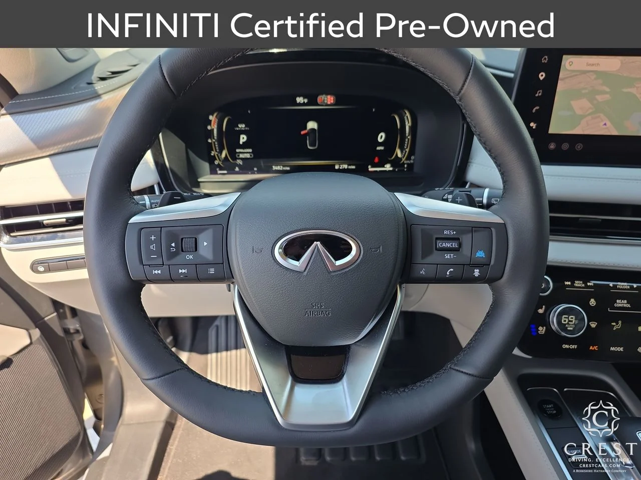 Certified Used 2026 Harbor Gray INFINITI LUXE image 16