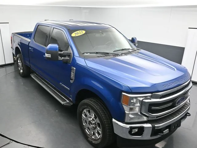 Used 2022 Blue Ford Lariat image 17