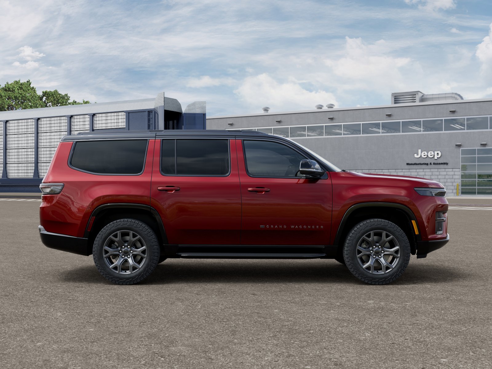 New 2026 Velvet Red Pearl-Coat Exterior Paint Jeep Upland image 12