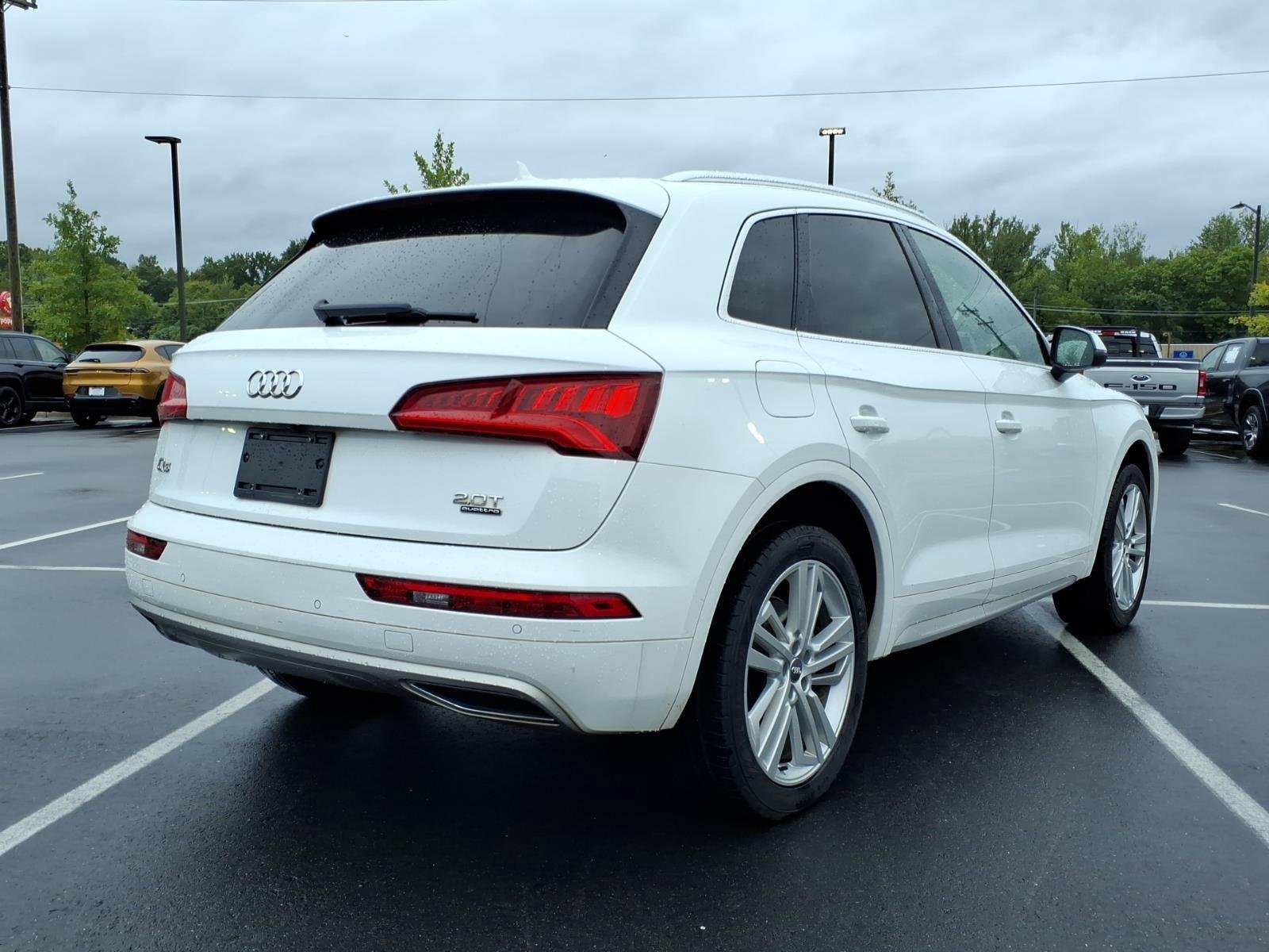 Used 2018 Ibis White Audi Premium Plus image 2