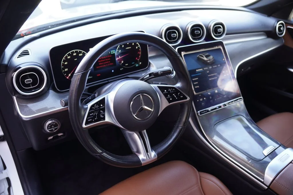 Used 2024 White Mercedes-Benz C 300 image 2