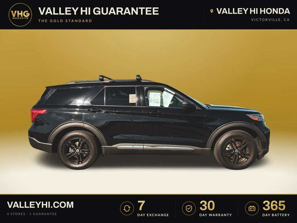 Used 2022 Black Metallic Ford XLT image 9