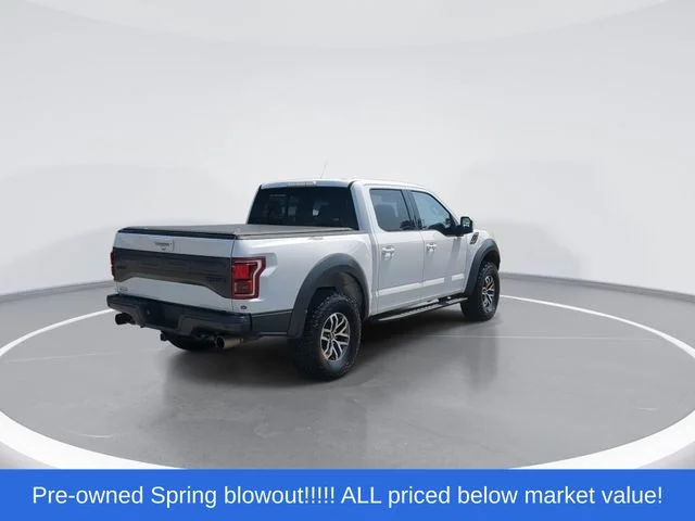 Used 2018 White Ford Raptor image 8