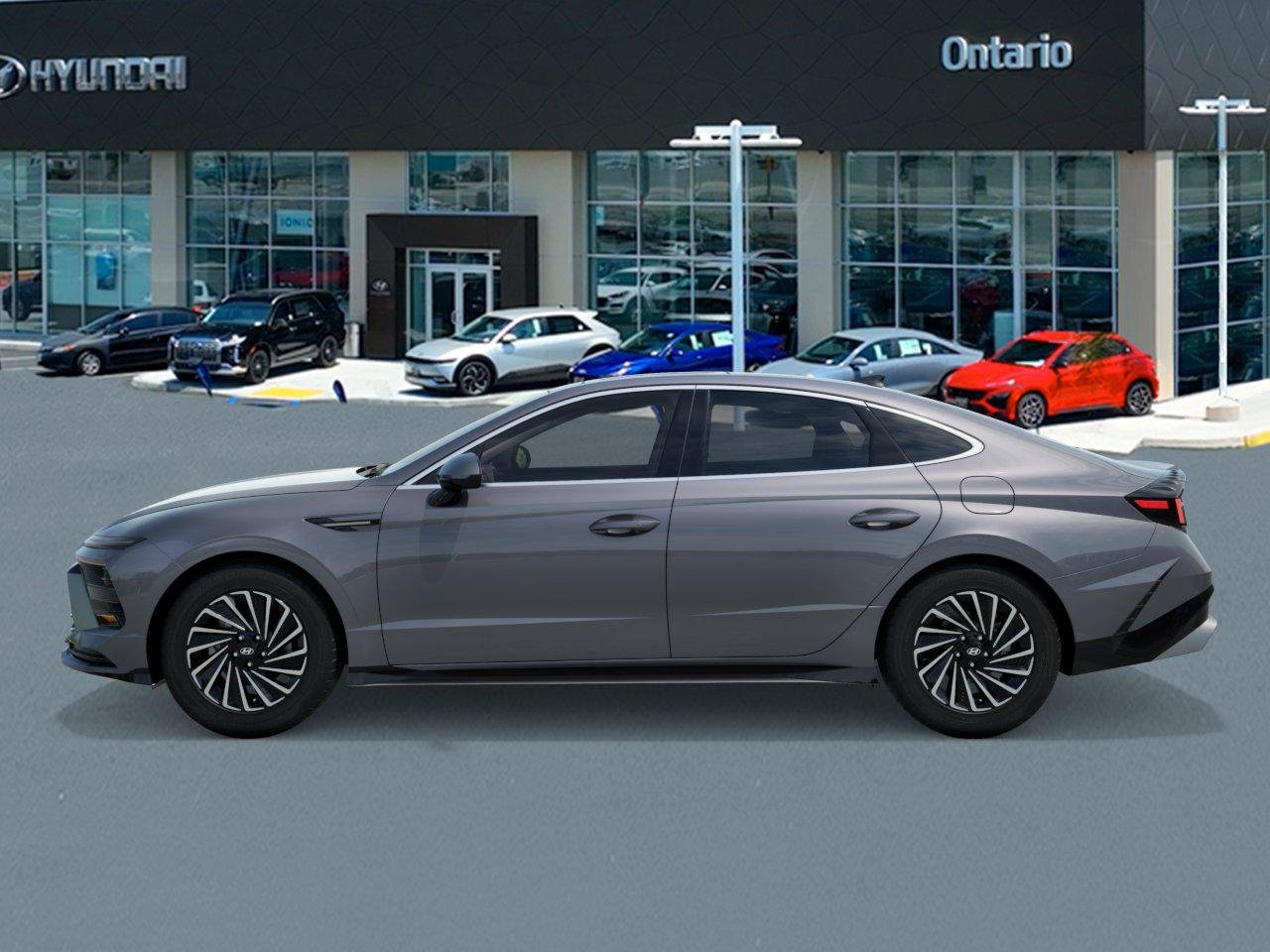 New 2026 Blue Hyundai SEL image 3