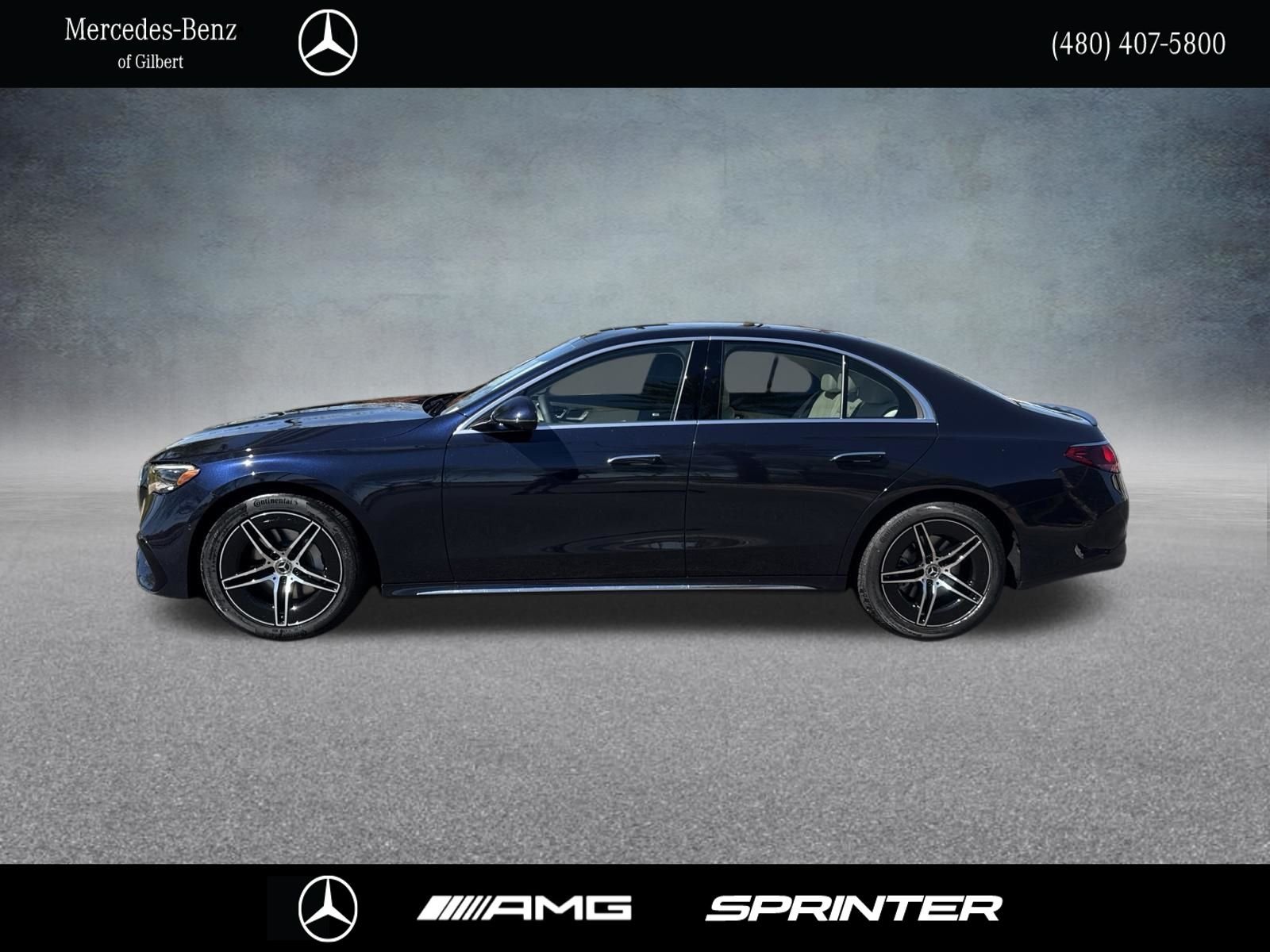 New 2026 Nautical Blue Metallic Mercedes-Benz E 350 image 3