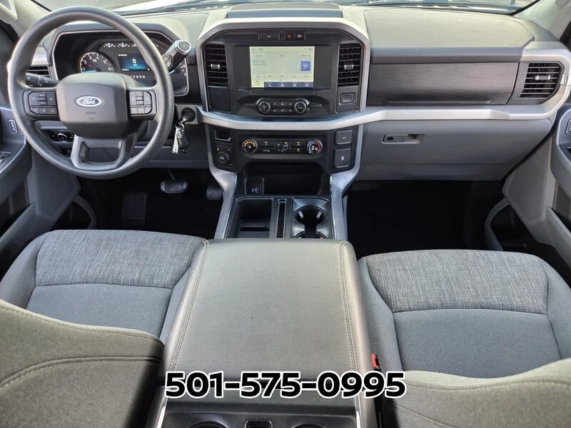 Used 2022 Agate Black Metallic FORD XLT 4WD SUPERCREW 5.5