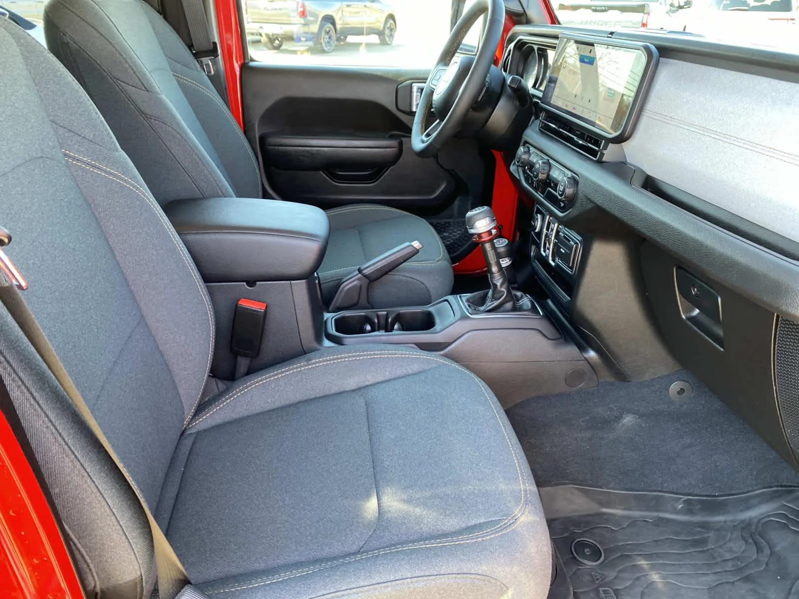 Used 2025 Firecracker Red Clearcoat Jeep Sport S image 24