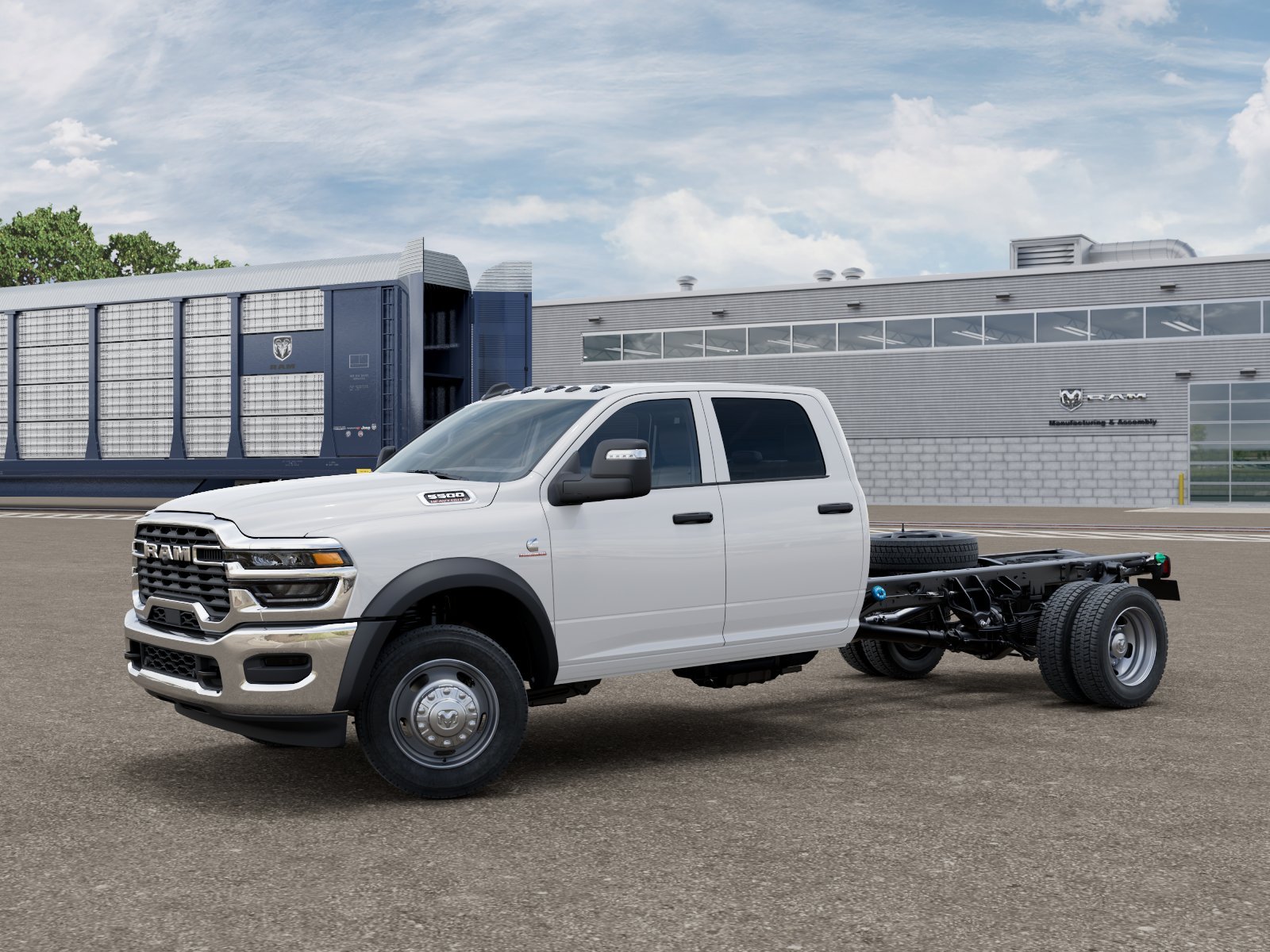 New 2027 Bright White Clear-Coat Paint RAM Tradesman image 2