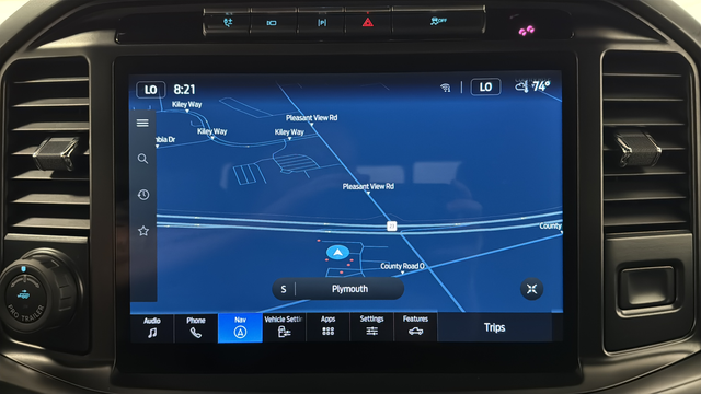 Used 2024 Antimatter Blue Metallic Ford XLT image 15