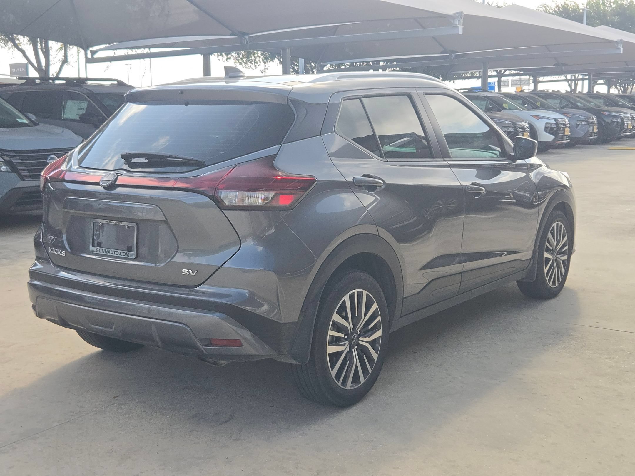 Used 2024 Gun Metallic Nissan SV image 3