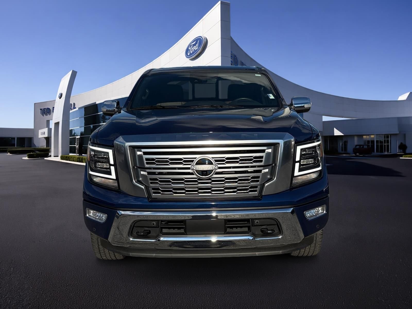 Used 2024 Deep Blue Pearl Nissan Platinum Reserve image 3