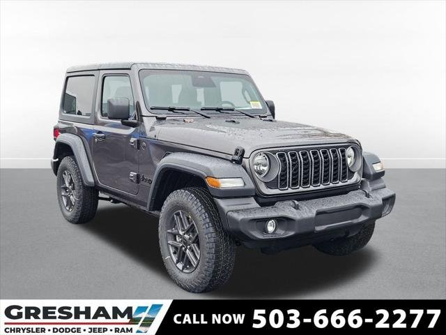 New 2026 Granite Crystal Metallic Clear-Coat Exterior Paint Jeep Sport S image 1