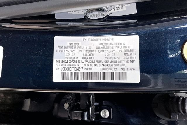 New 2026 Deep Crystal Blue Mica Mazda 3.3 Turbo Premium Sport AWD image 11