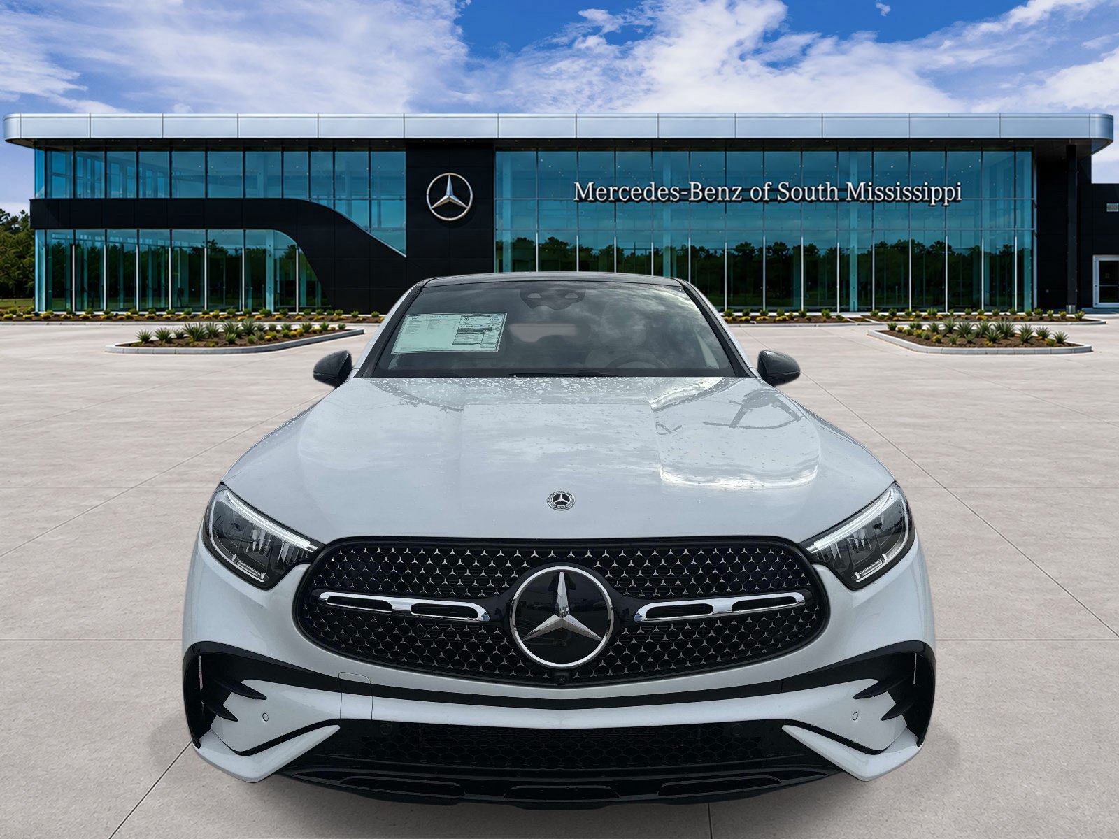 New 2027 White Mercedes-Benz GLC 300 Coupe image 2