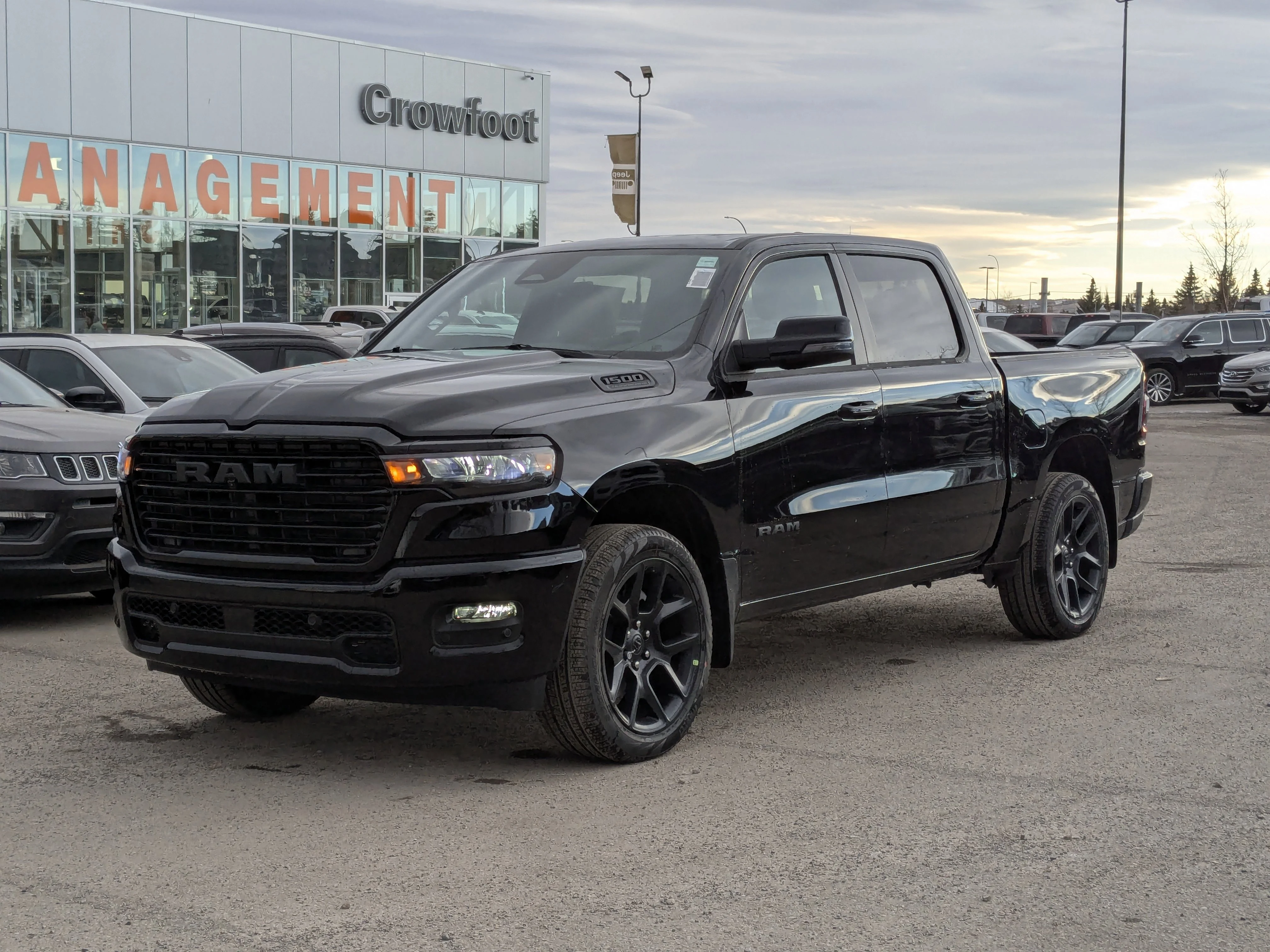 New 2026 Black RAM Sport - 360 Parking Cams - Adaptive Cruise - 12 Display Uconnect 5 W Nav & Tons More! image 4