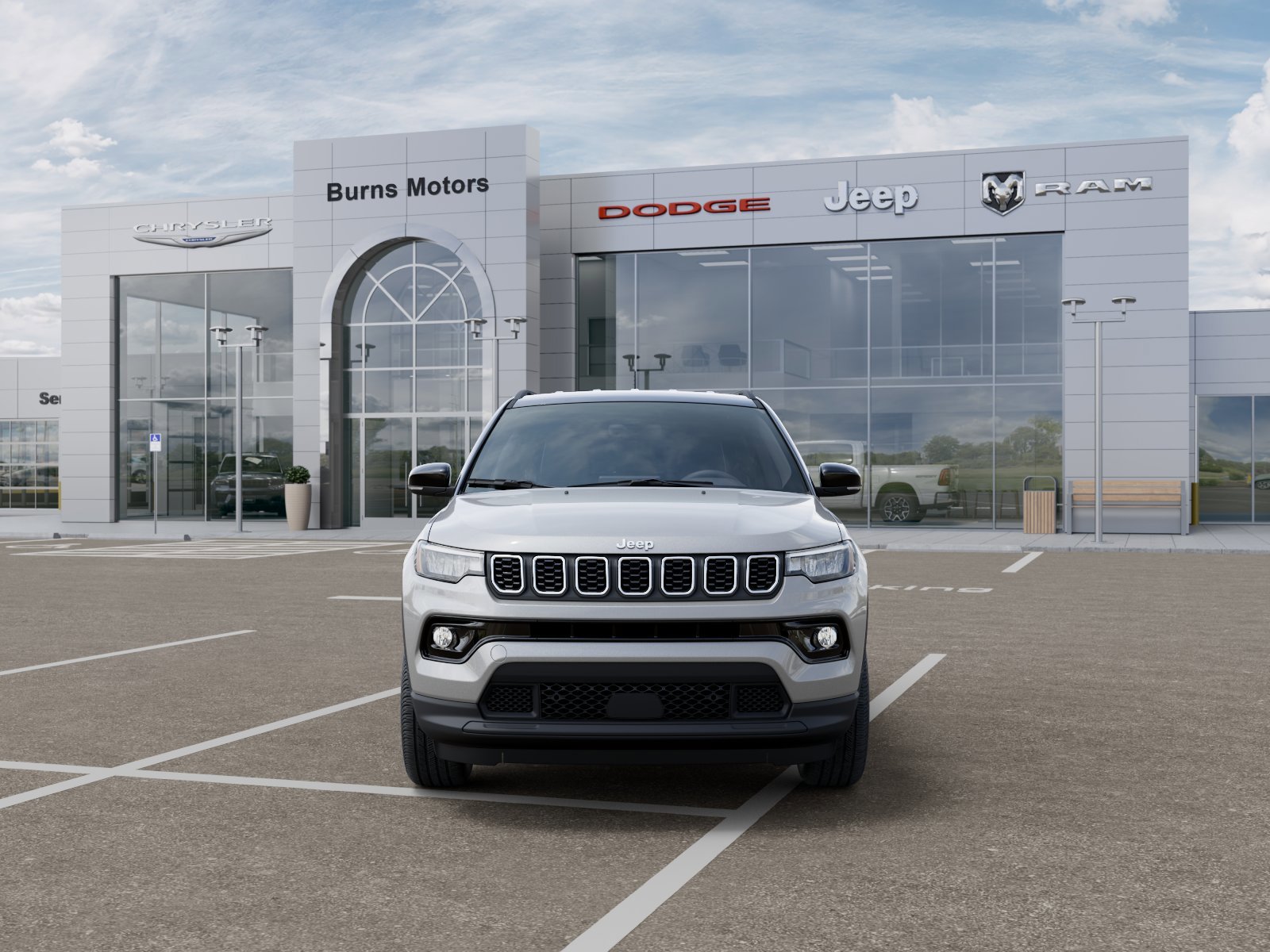 New 2026 Silver Zynith Metallic Clear-Coat Exterior Paint Jeep Limited Altitude image 6