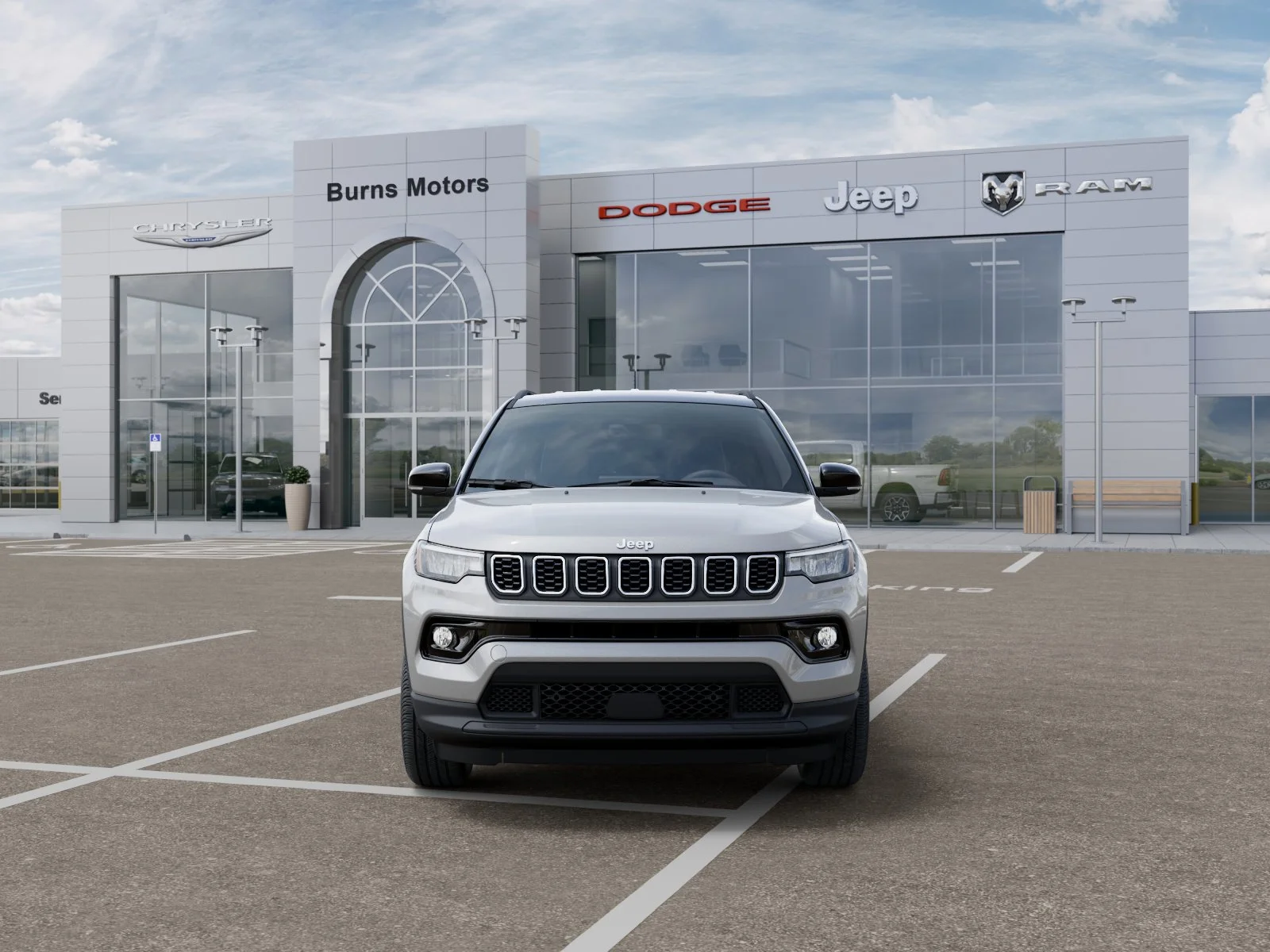 New 2026 Silver Zynith Metallic Clear-Coat Exterior Paint Jeep Limited Altitude image 6