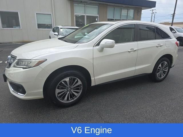 Used 2017 White Acura Advance Package image 3