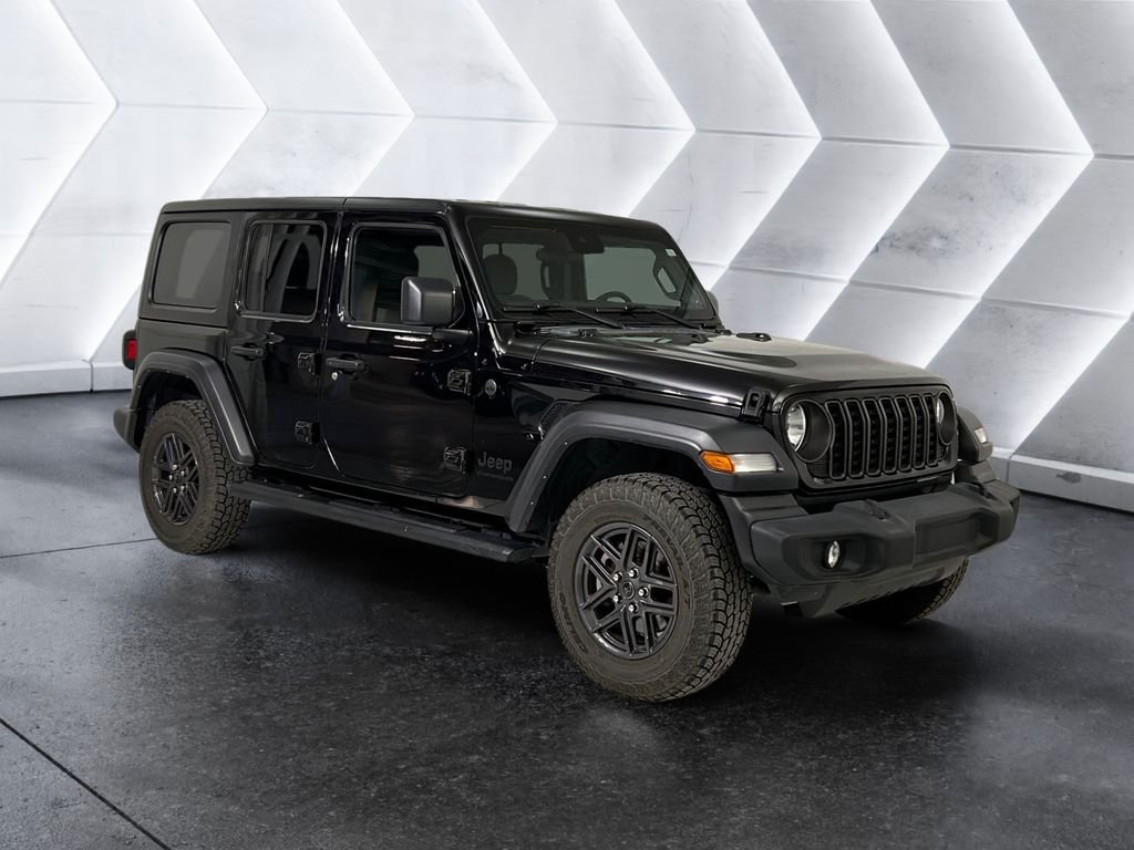 Used 2024 Black Jeep Sport S image 1