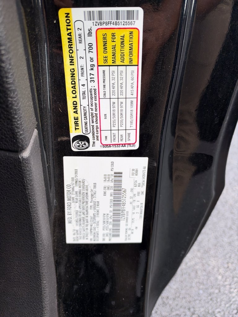Used 2011 Black Ford GT Premium image 25