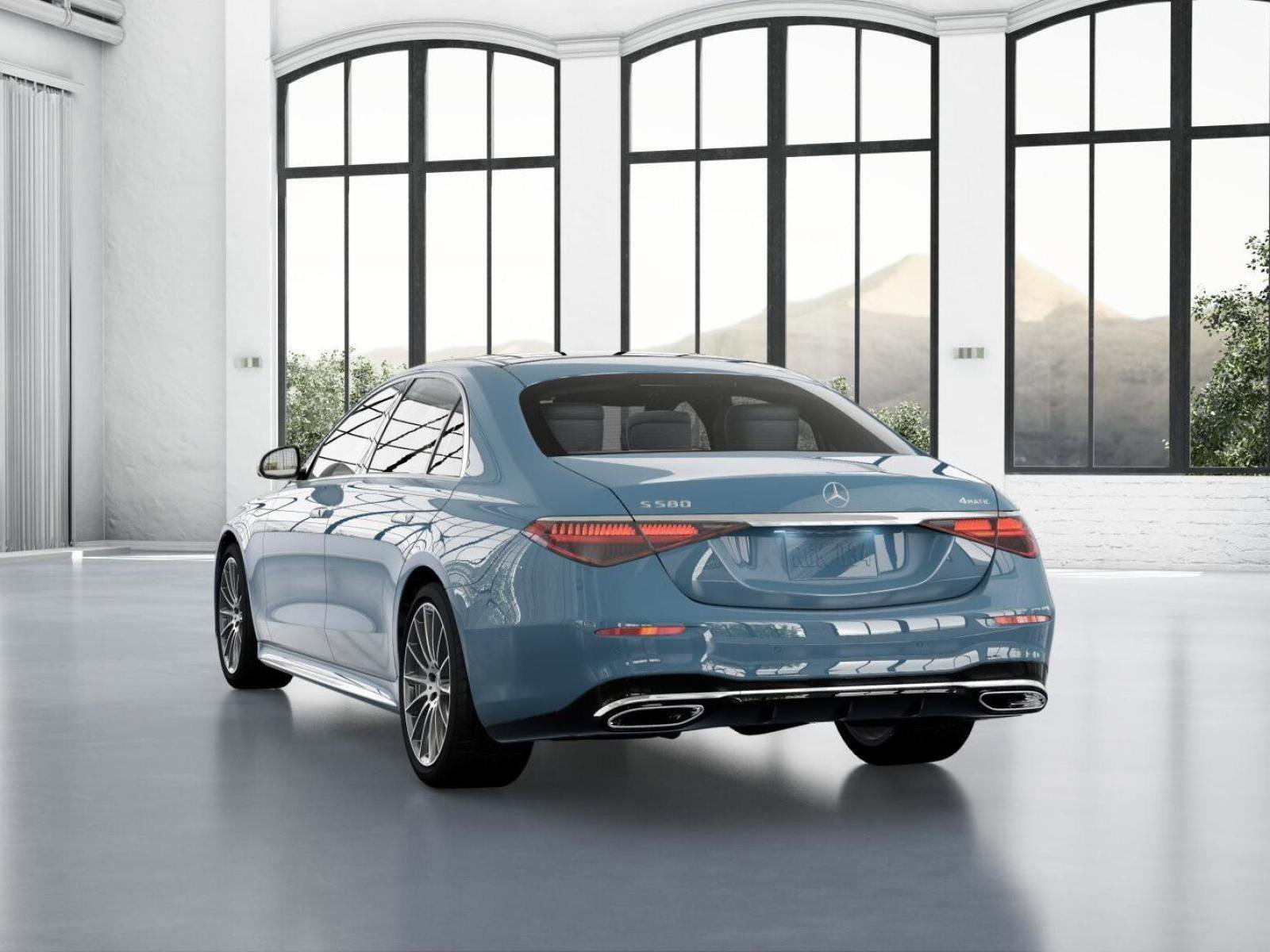New 2026 MANUFAKTUR China Blue Mercedes-Benz S 580 image 27