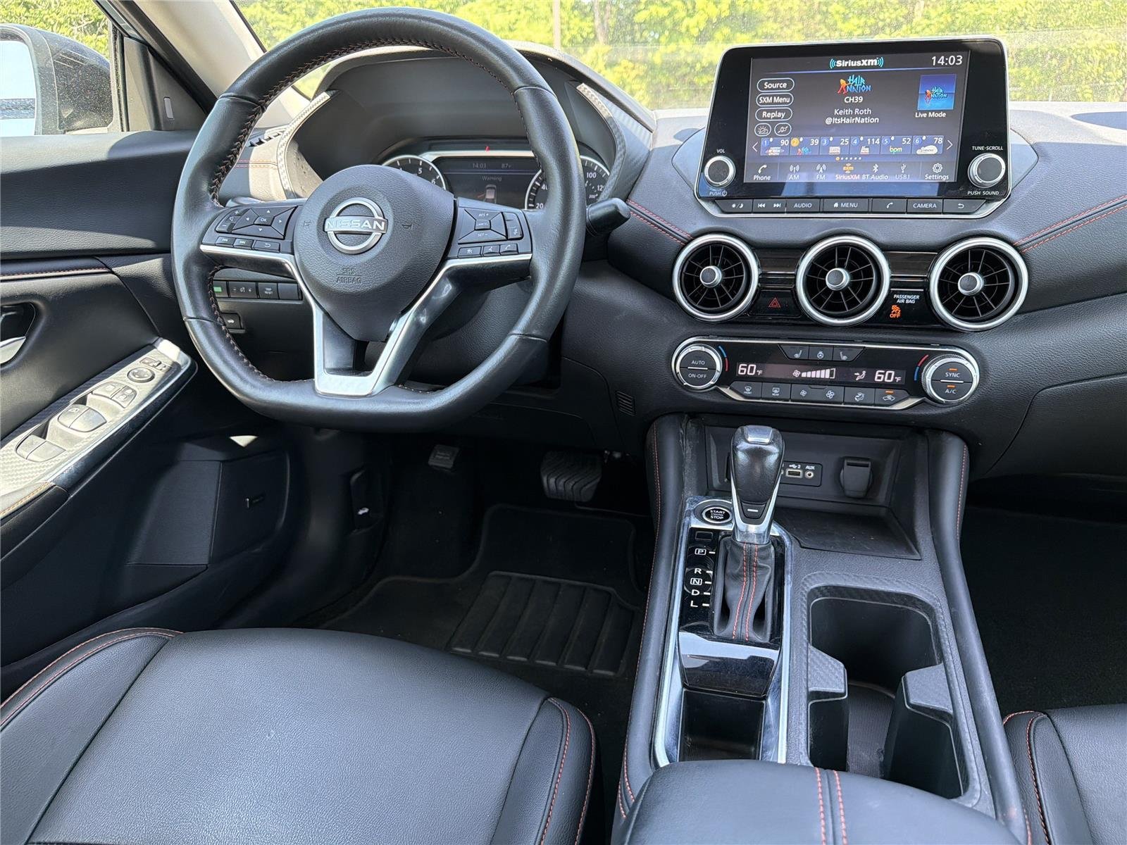 Used 2024 Atlantic Gray Metallic Nissan SR image 3
