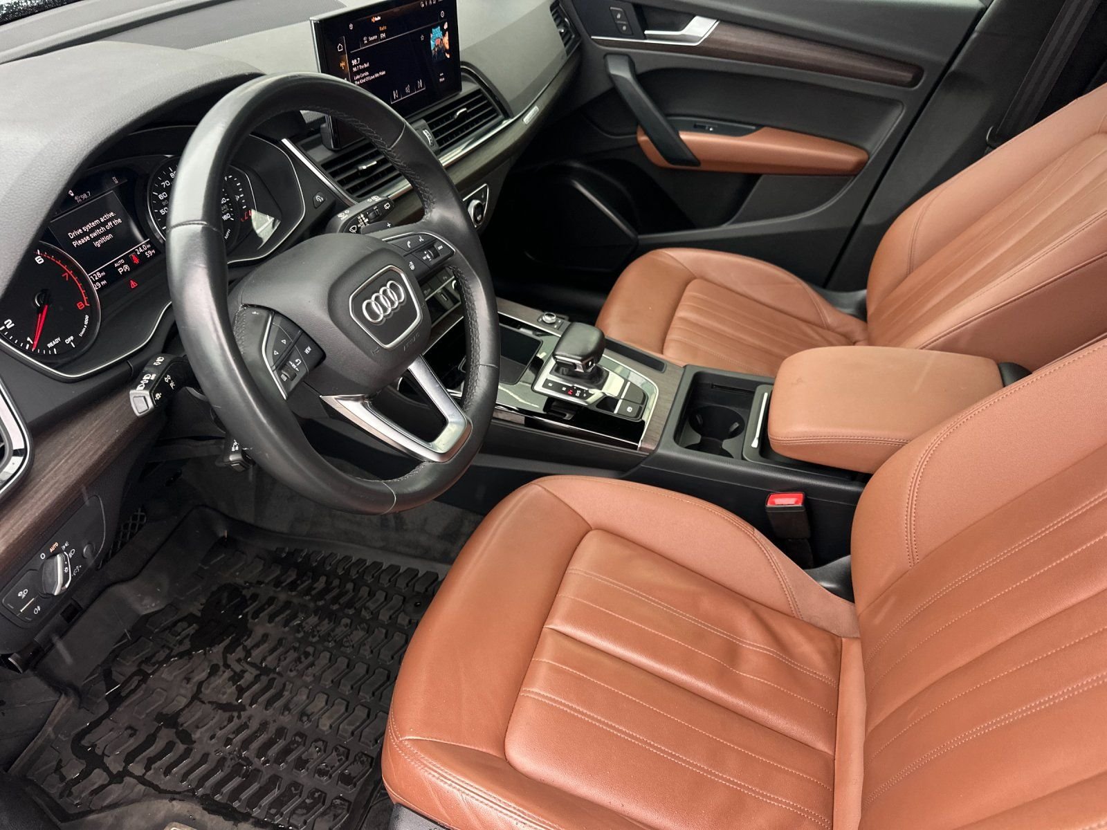 Used 2022 Gray Audi 45 S line Premium image 9