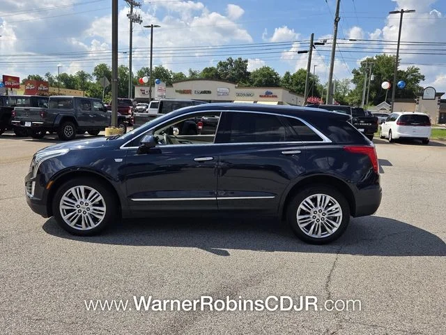 Used 2017 Blue Cadillac Premium Luxury image 4