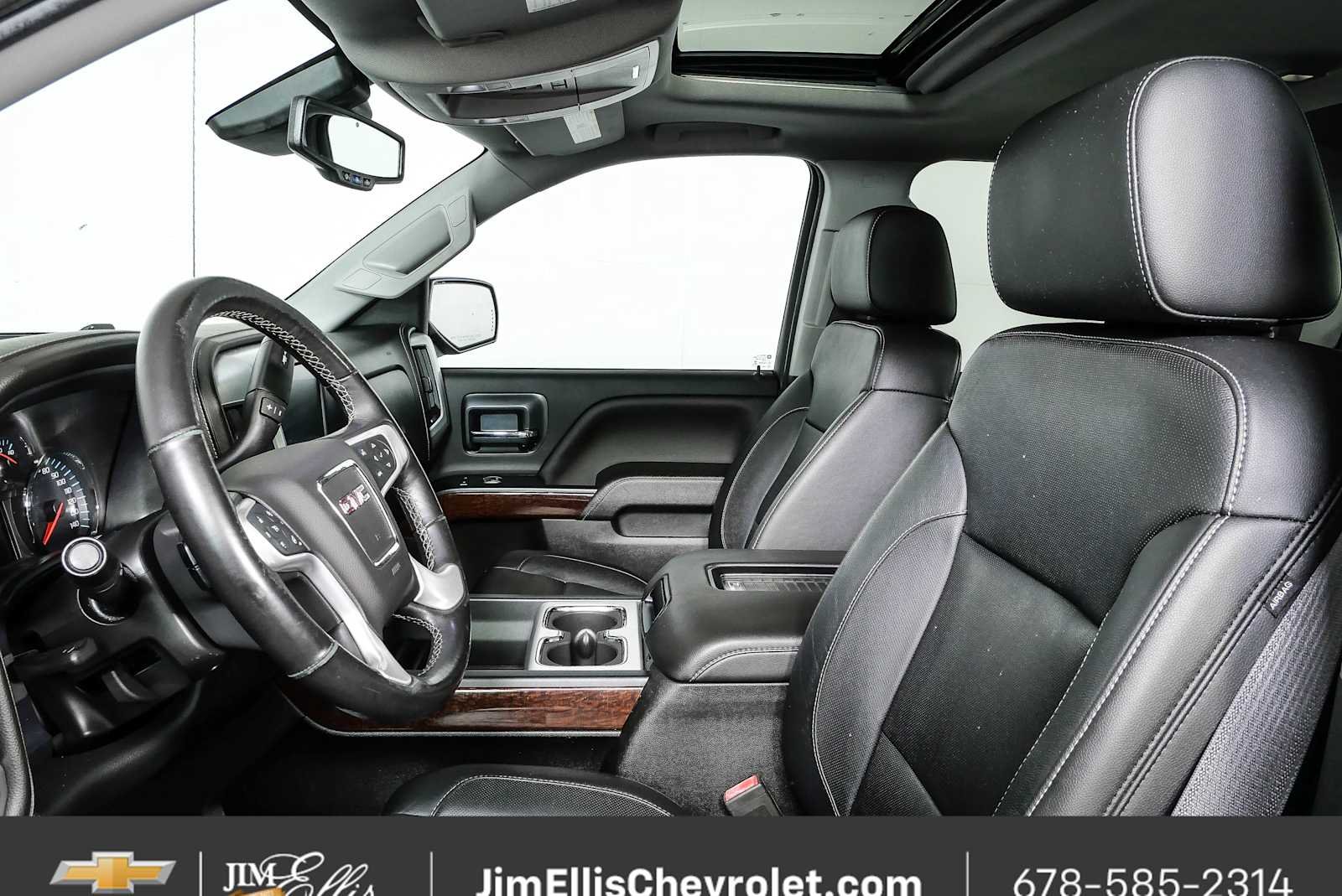 Used 2018 ONYX BLACK GMC SLT image 5