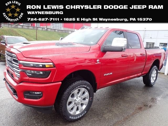 New 2026 Molten Red Pearl-Coat Exterior Paint RAM Laramie image 1