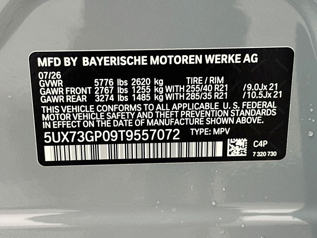 New 2026 Brooklyn Grey Metallic BMW M50 xDrive image 24