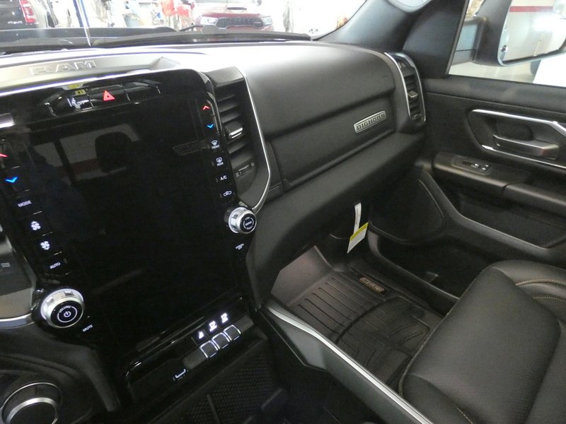 New 2026 Hydro Blue Pearl-Coat Exterior Paint RAM Supercharged DC650 Crew Cab 5