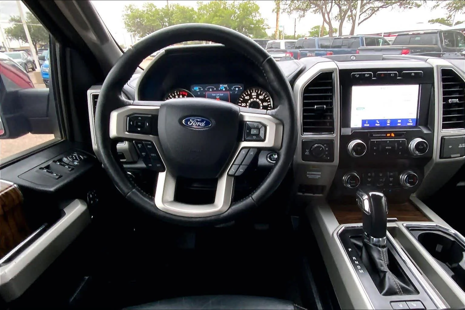 Used 2020 Rapid Red Metallic Tinted Clearcoat Ford LARIAT image 6