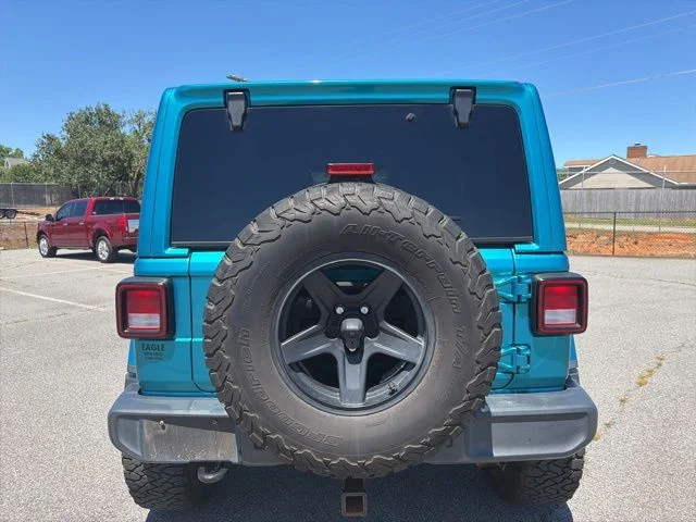 Used 2020 Mojito! Clearcoat Jeep Unlimited Sahara image 4