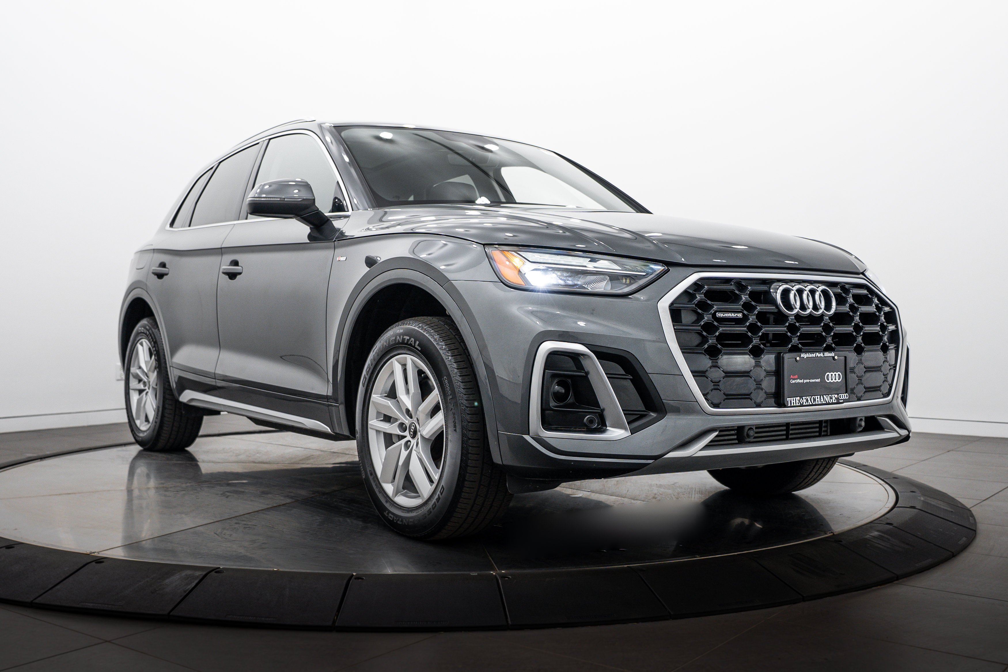 Certified Used 2023 Daytona Gray Pearl Effect Audi S line Premium image 1