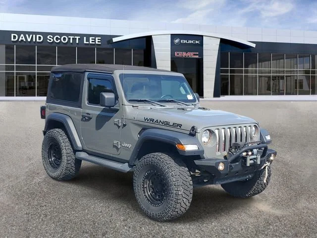Used 2021 Sting-gray Clearcoat Jeep Sport S image 1