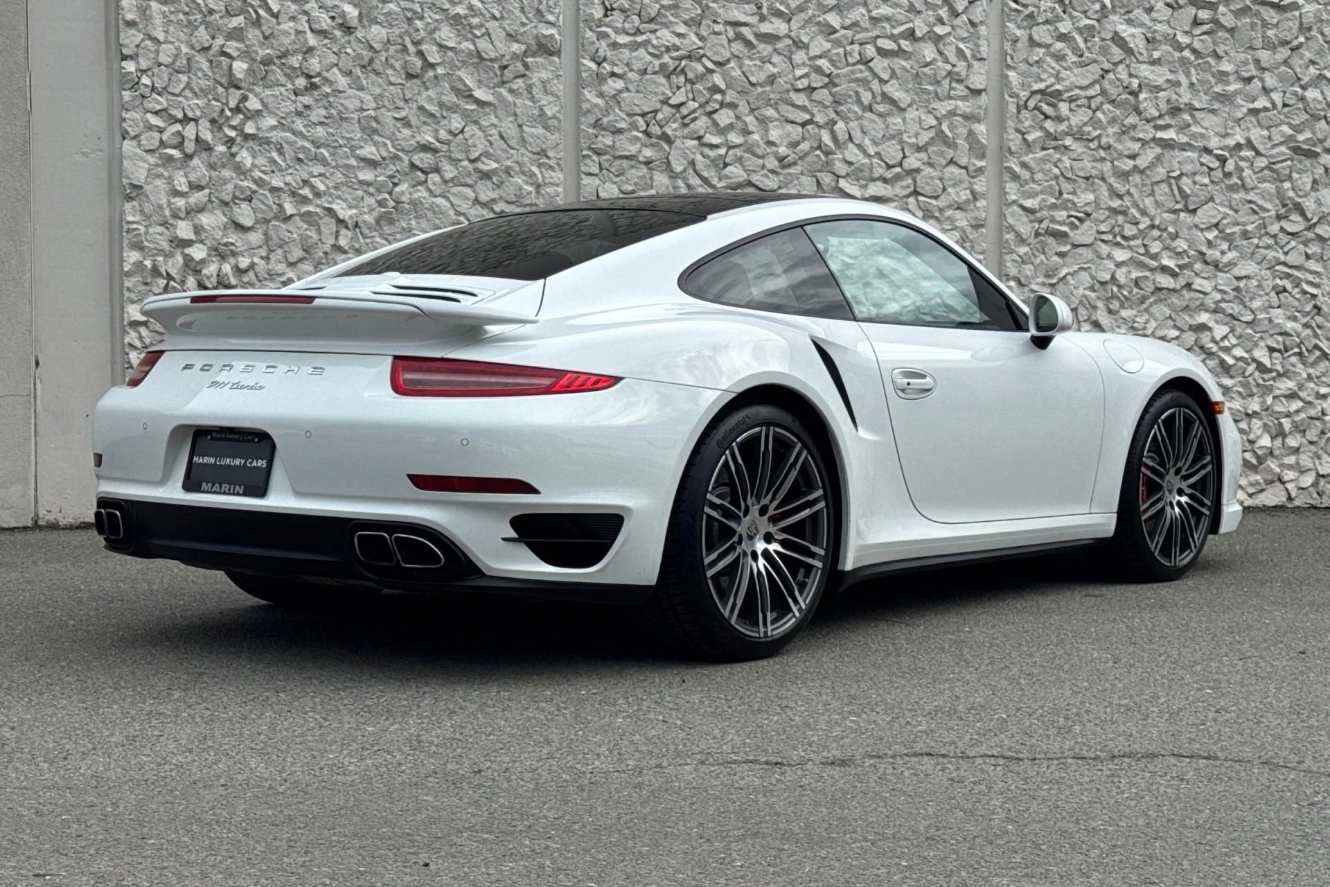 Used 2015 White Porsche Turbo image 2
