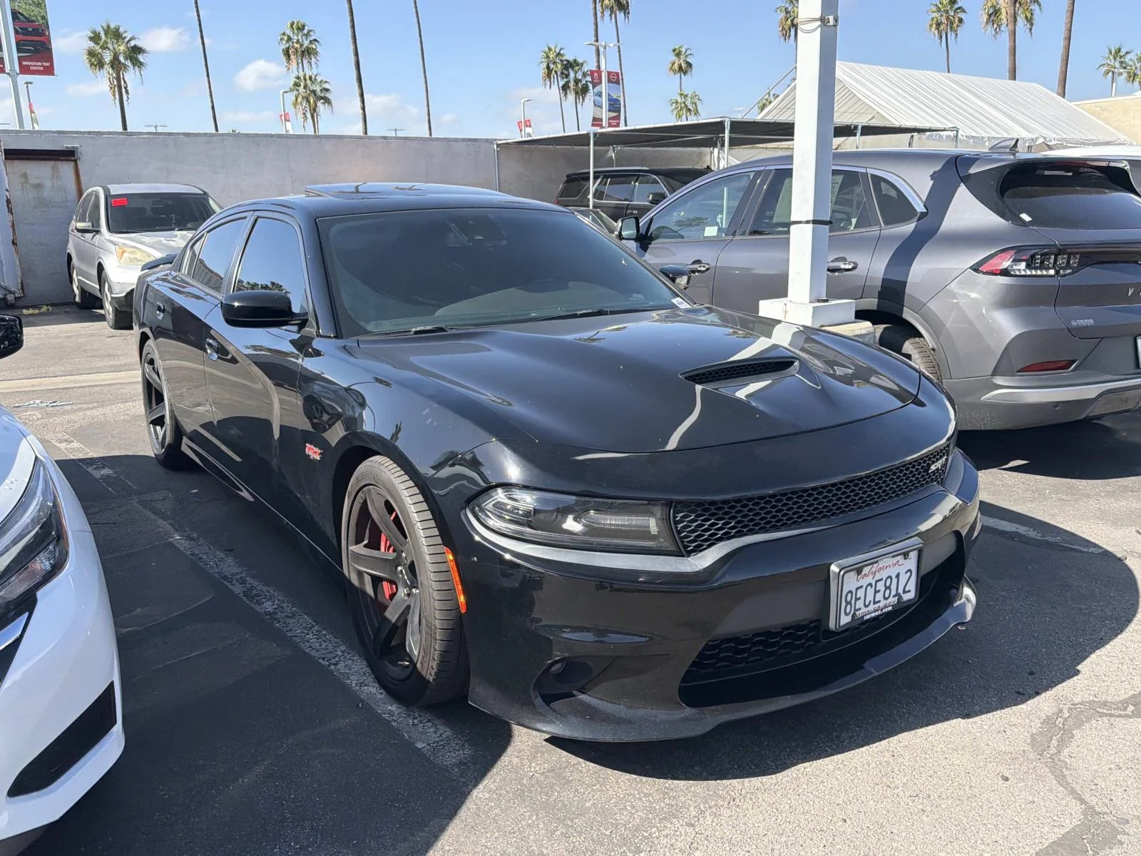 Used 2018 Pitch Black Clearcoat Dodge SRT 392 image 4