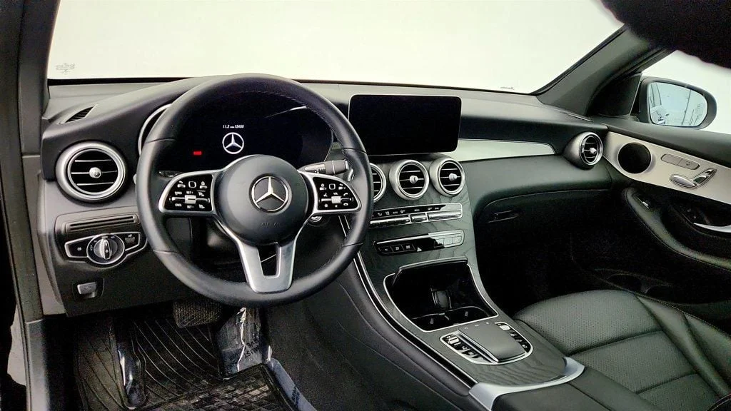 Used 2022 Black Mercedes-Benz GLC 300 SUV with 12.3
